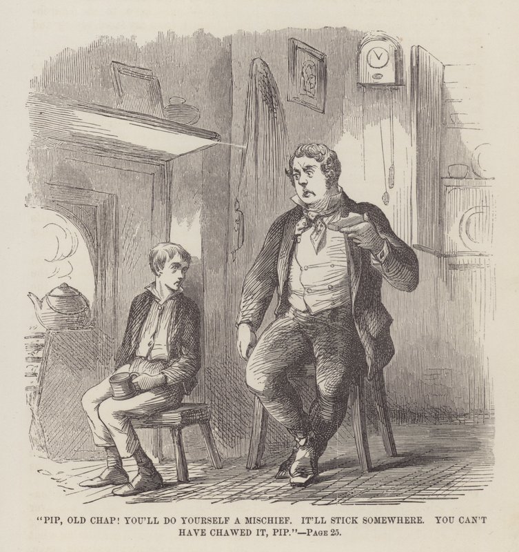 Illusztráció a nagy elvárásokhoz alkotó: John McLenan