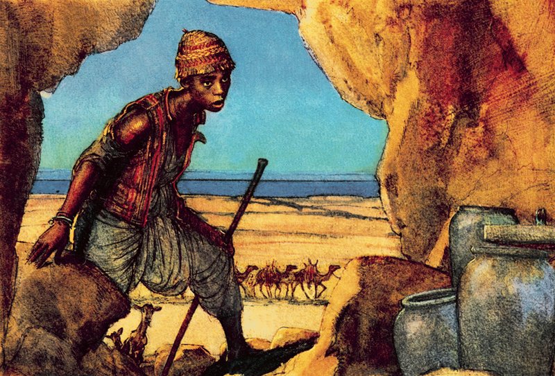 A fiú felfedezi a holt-tengeri tekercseket alkotó: John Millar Watt