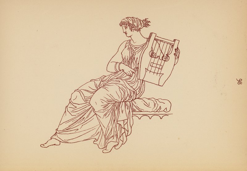 Ókori görög női viselet (litográfia) alkotó: John Moyr Smith