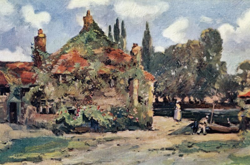 Pangbourne (színes litó) alkotó: John Muirhead