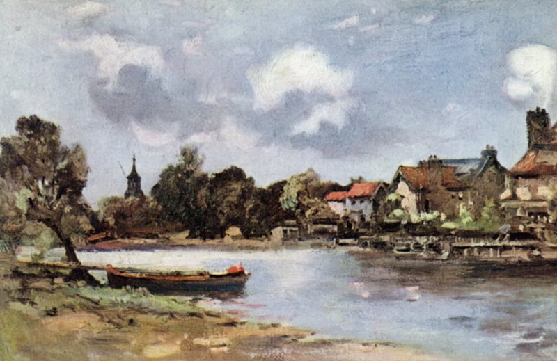 Sunbury (színes litho) alkotó: John Muirhead