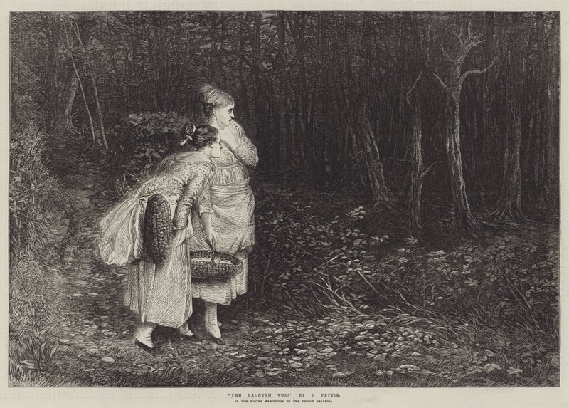 A kísérteties erdő alkotó: John Pettie