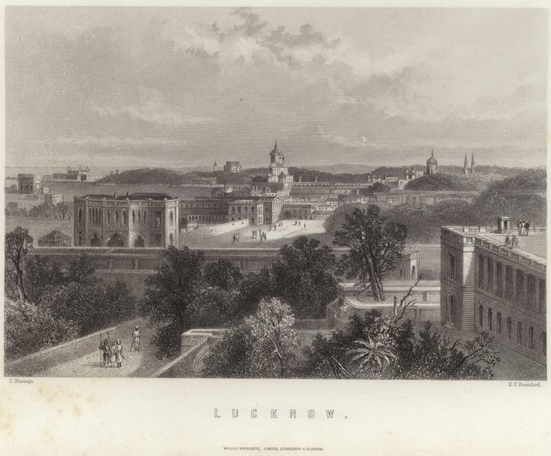 Lucknow Uttar Pradeshben alkotó: John Ramage