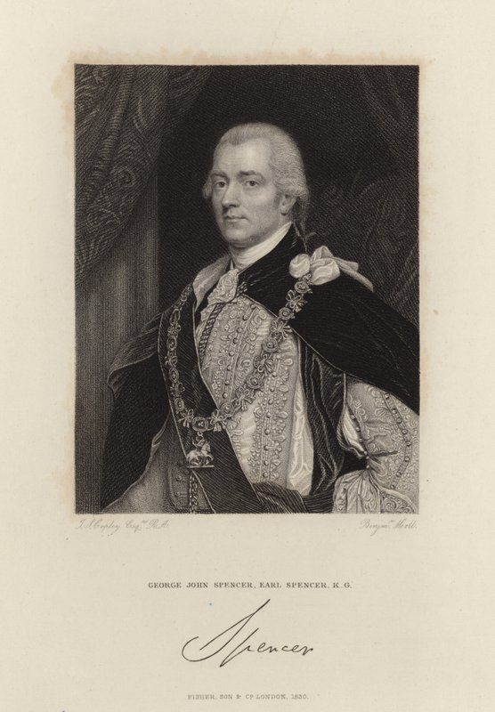 George Spencer, 2. gróf Spencer alkotó: John Singleton Copley