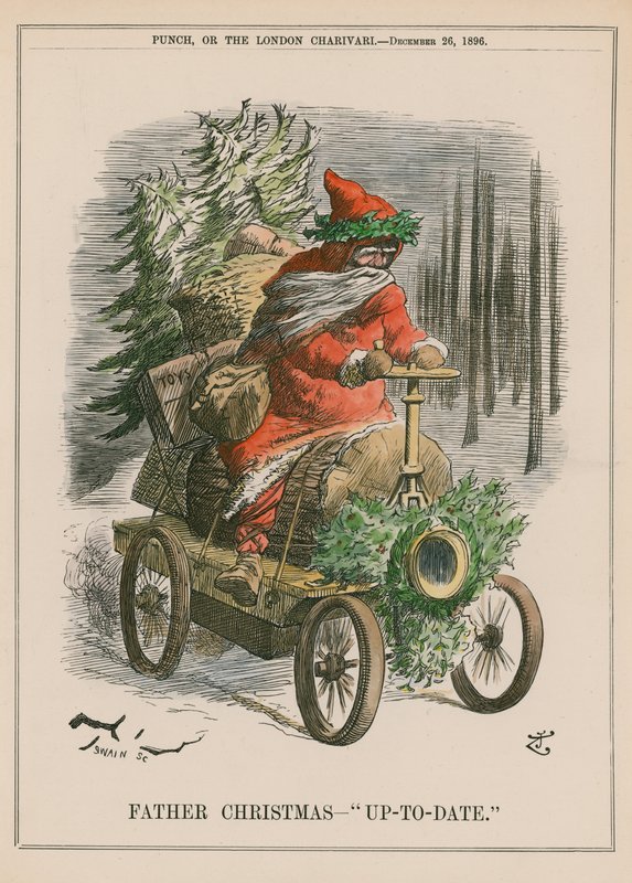 Mikulás – „naprakész” alkotó: John Tenniel