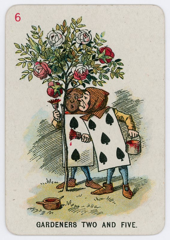 Kertészek kettes és ötös alkotó: John Tenniel