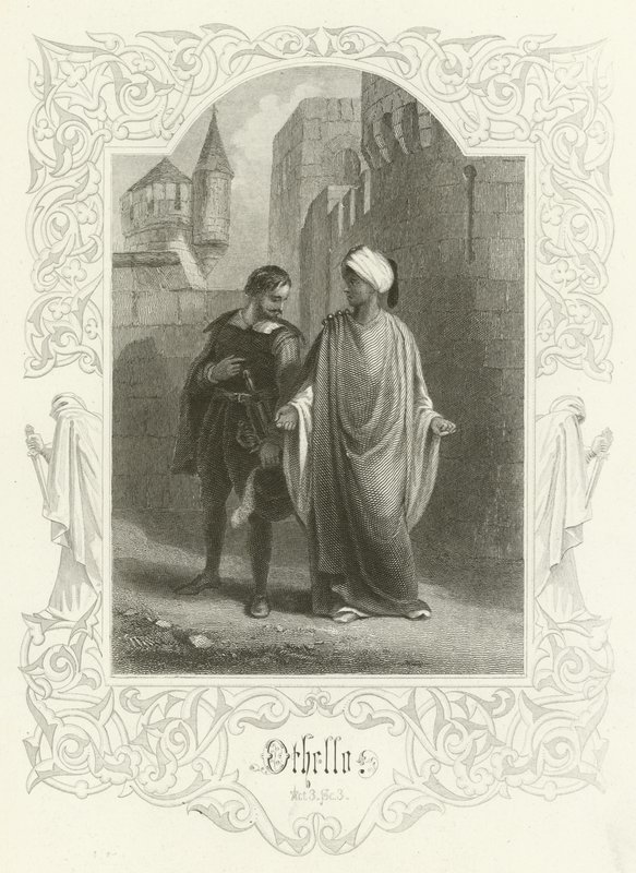 Othello, III. felvonás, III. jelenet alkotó: Joseph Kenny Meadows