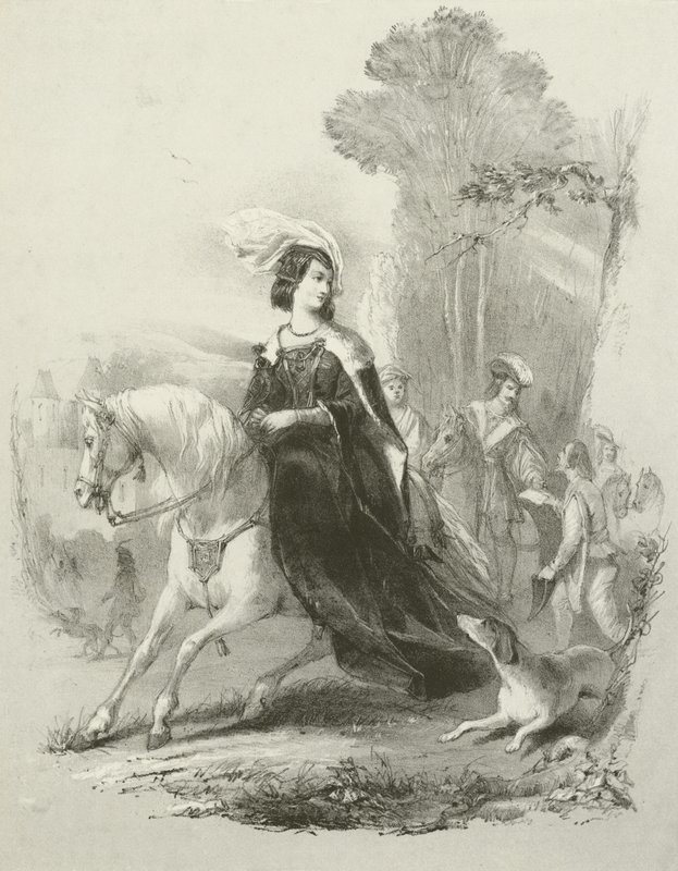 Fair Rosamond alkotó: Joseph Nash