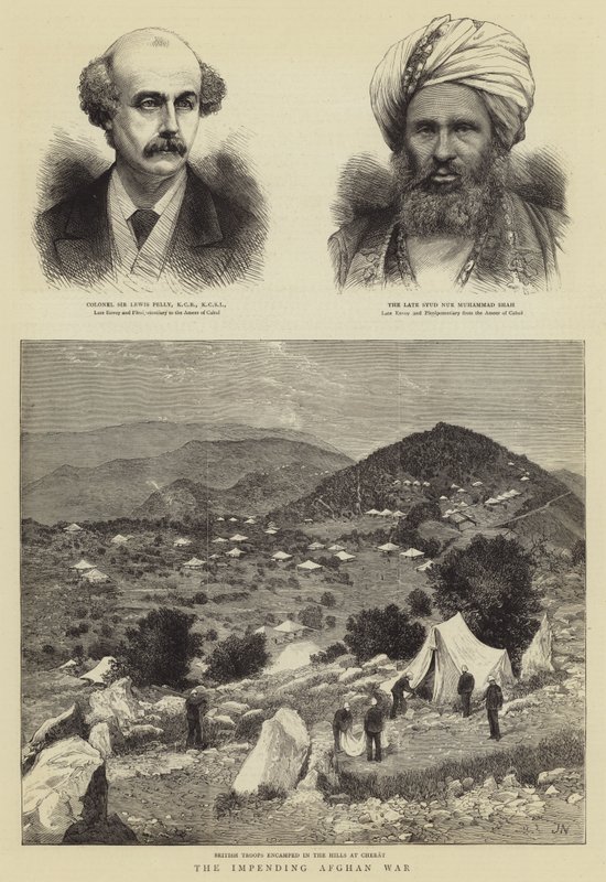 A közelgő afgán háború alkotó: Joseph Nash