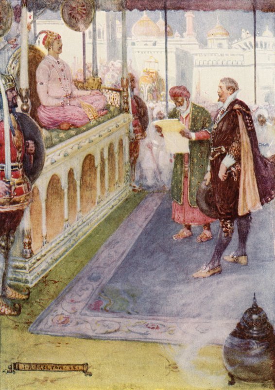 Sir Thomas a mogul előtt állt alkotó: Joseph Ratcliffe Skelton