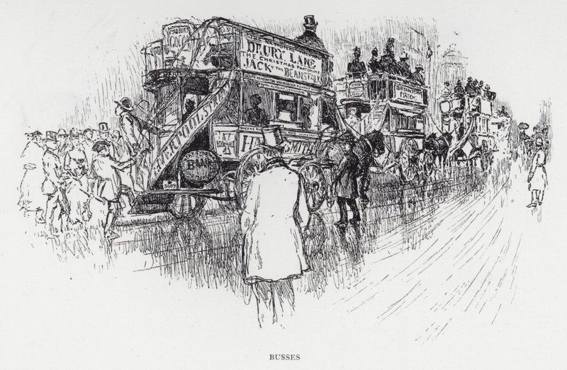 Buszok (litho) alkotó: Joseph (after) Pennell