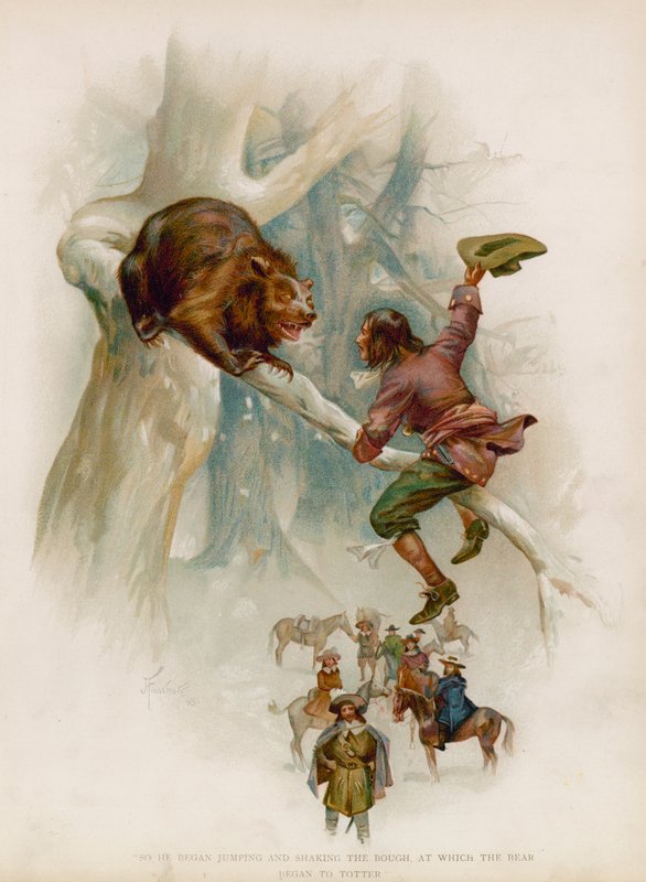 Illusztráció Robinson Crusoe-hoz alkotó: Joseph Finnemore