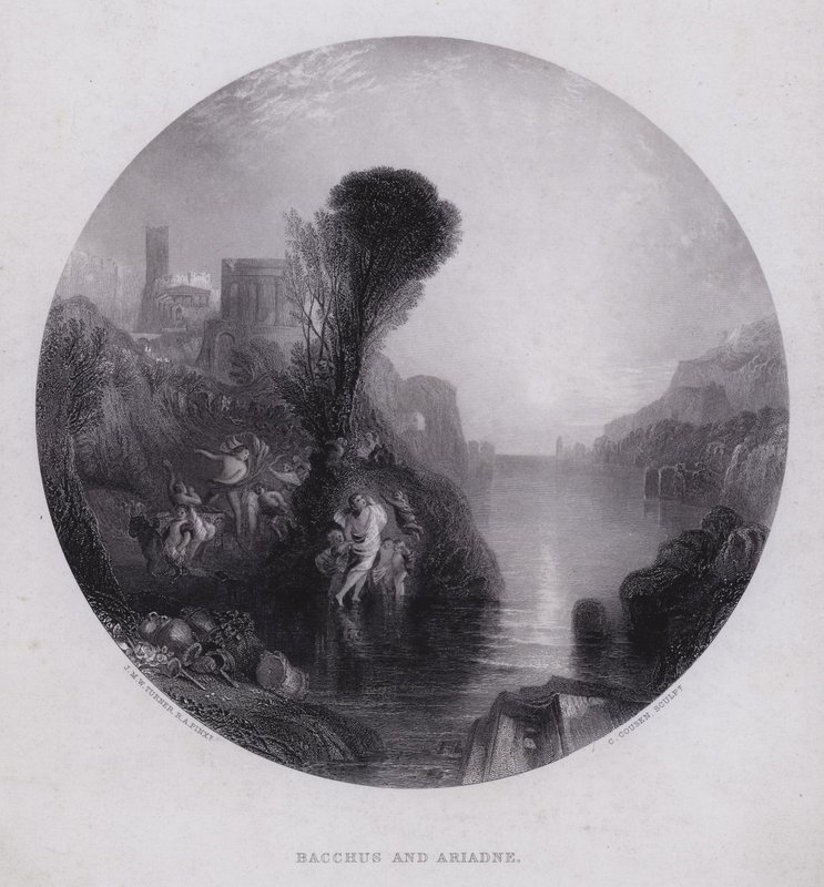 Bacchus és Ariadné alkotó: Joseph Mallord William Turner