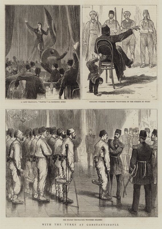 A törökökkel Konstantinápolyban alkotó: Joseph Nash