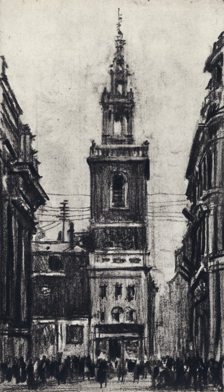 Szent István, Walbrook alkotó: Joseph Pennell