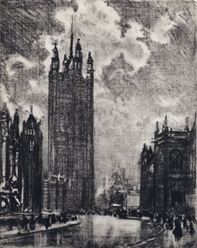Victoria-torony alkotó: Joseph Pennell