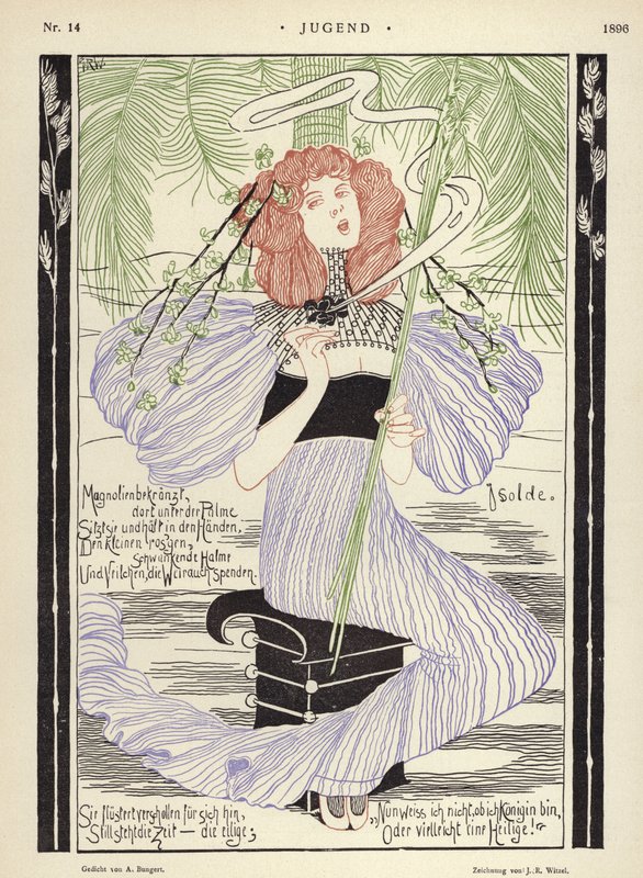 Isolde alkotó: Joseph Rudolf Witzel