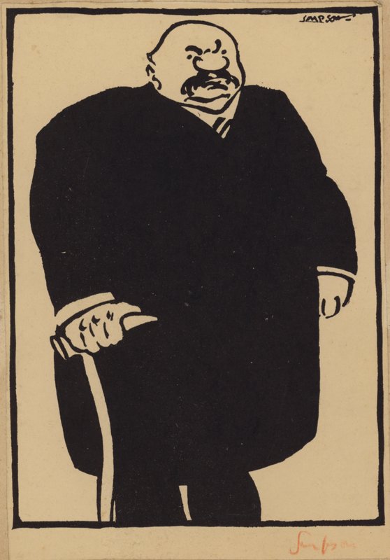 J Pierpont Morgan (litho) alkotó: Joseph Simpson