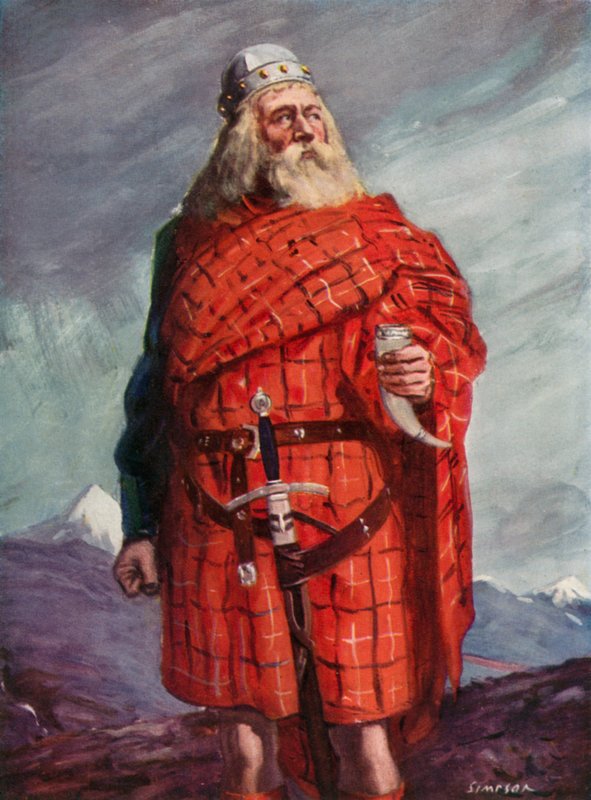 Robert Bruce király, 1274-1329 alkotó: Joseph Simpson
