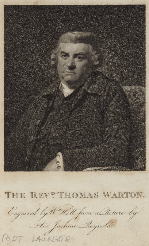 Thomas Warton portréja alkotó: Joshua Reynolds