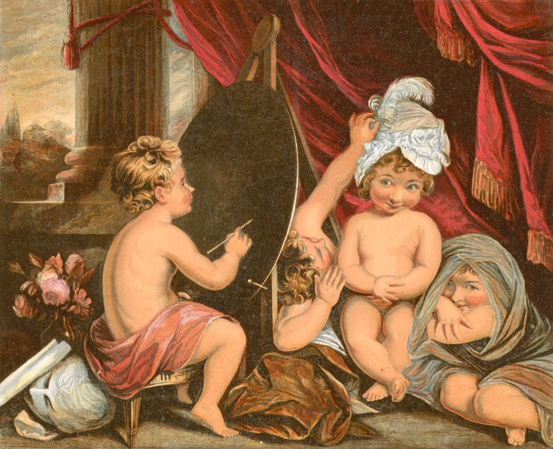 A csecsemőakadémia alkotó: Joshua Reynolds