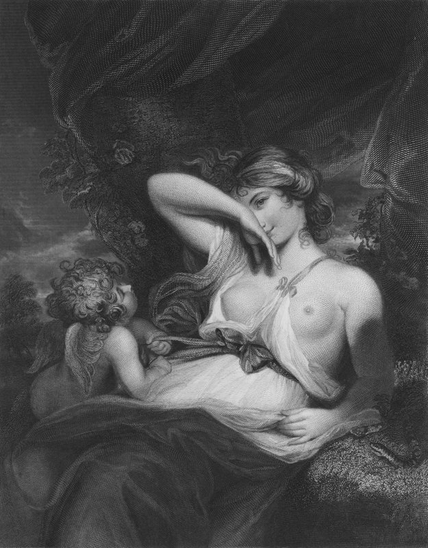 A kígyó a fűben alkotó: Joshua after Reynolds