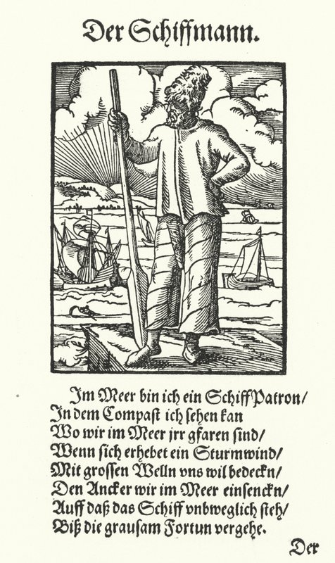 A hajótulajdonos (metszet) alkotó: Jost (after) Amman