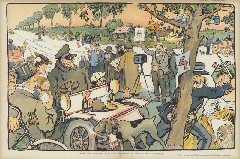 Illusztráció Le Rire alkotó: Jules Abel Faivre