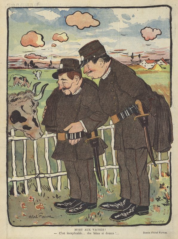 Illusztráció Le Rire alkotó: Jules Abel Faivre