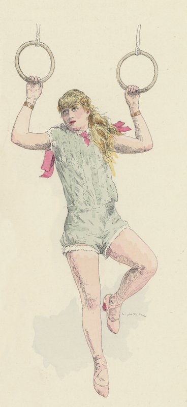 Női tornász alkotó: Jules Arsene Garnier