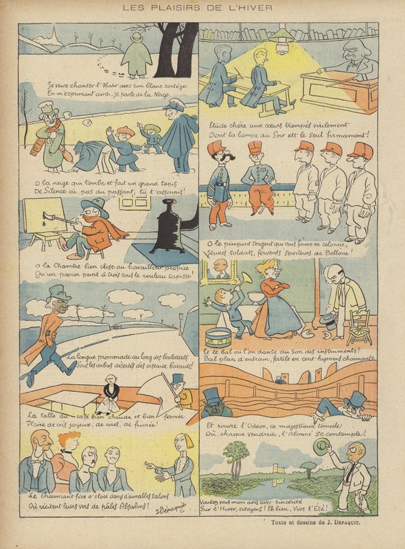 Illusztráció Le Rire alkotó: Jules Depaquit