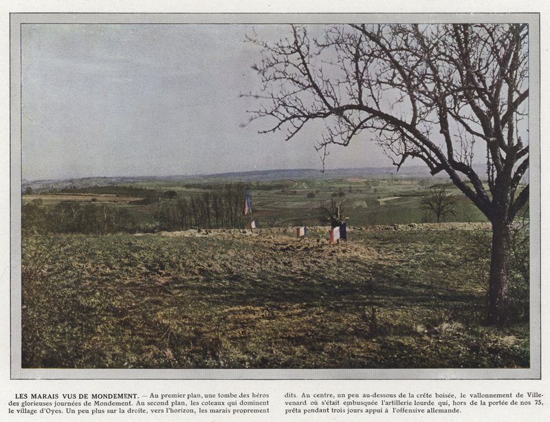 A mocsarak Mondement felől nézve alkotó: Jules Gervais Courtellemont