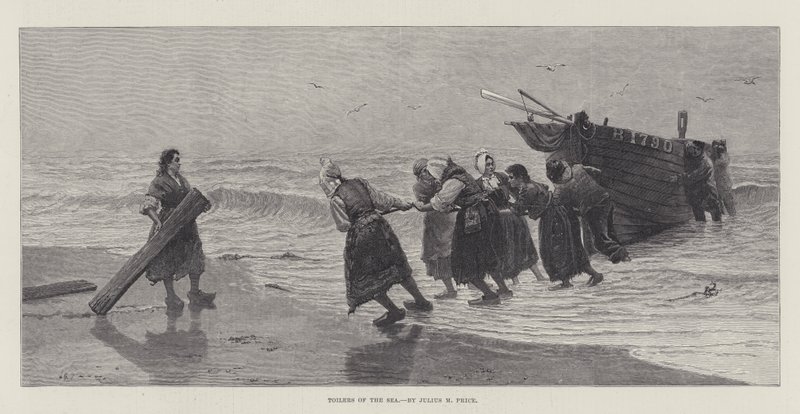 A tenger munkásai alkotó: Julius Mandes Price