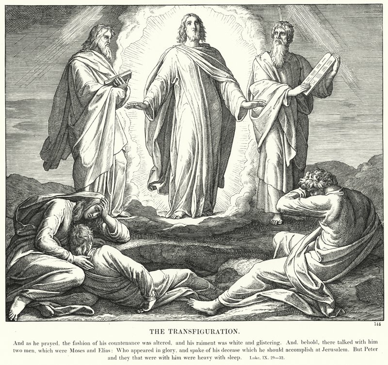 Az átváltozás (metszet) alkotó: Julius (after) Schnorr von Carolsfeld