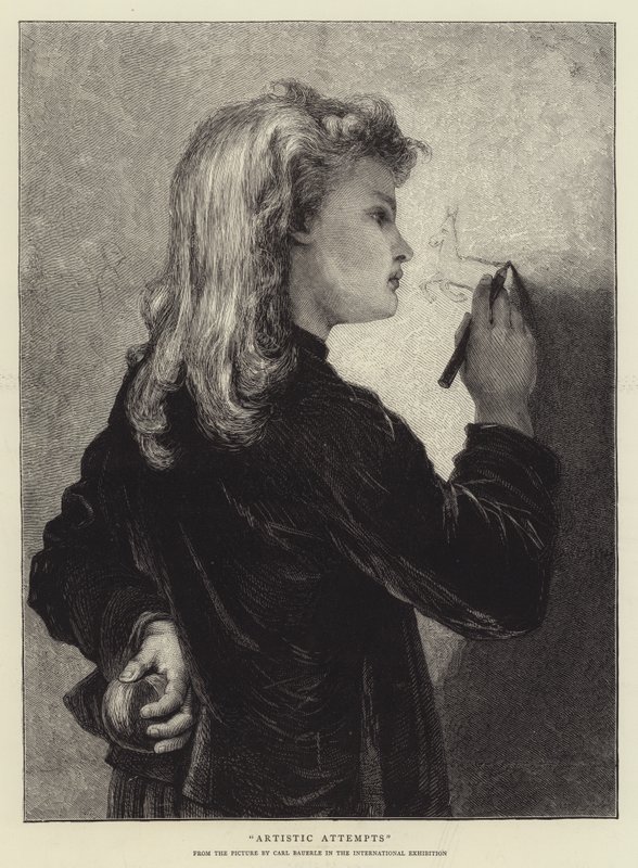 Művészi kísérletek alkotó: Karl Wilhelm Friedrich Bauerle