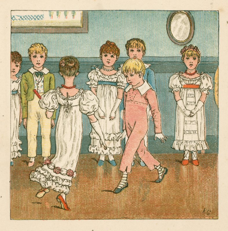Tánclecke alkotó: Kate Greenaway