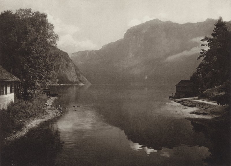 Altausseer See (f/w fotó) alkotó: Kurt Hielscher