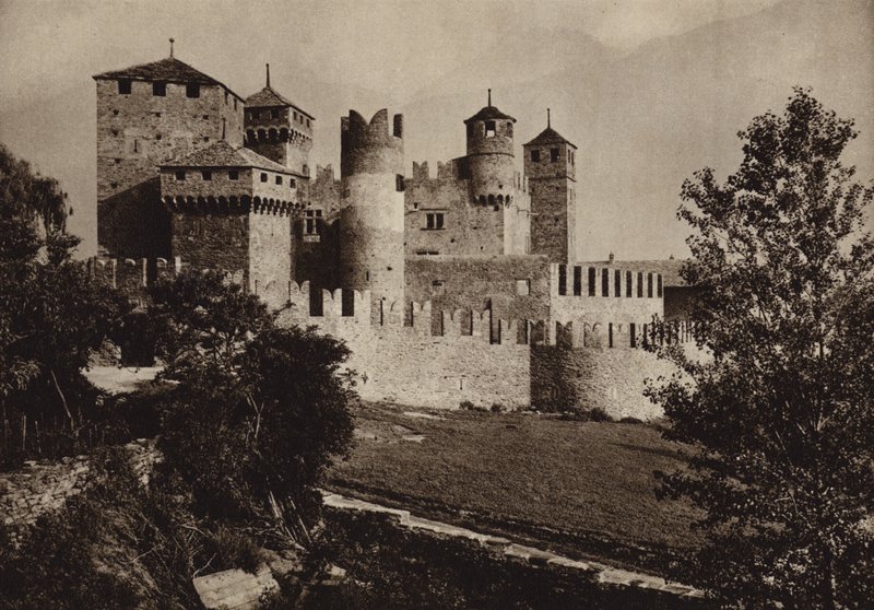 Olaszország: Castello Fenis, Val d