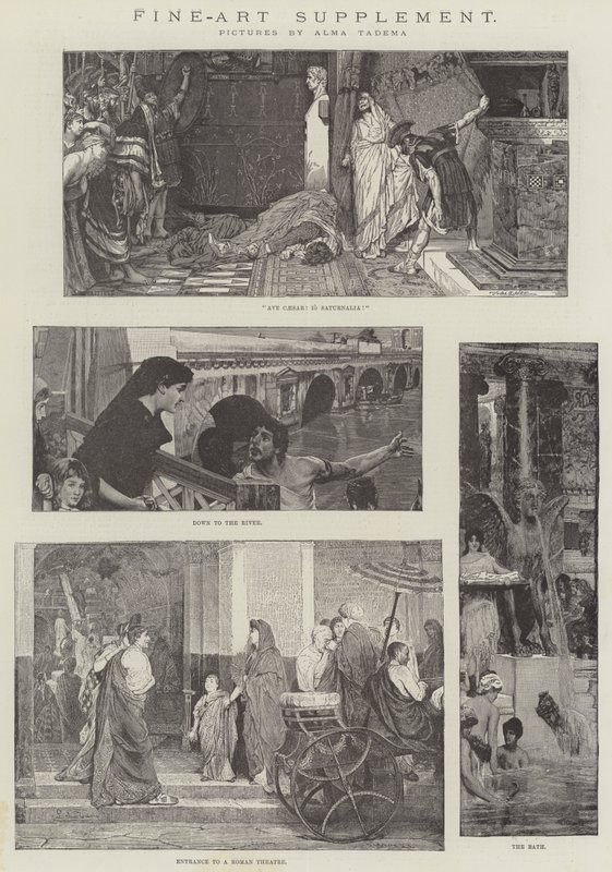 Képzőművészeti Kiegészítés alkotó: Lawrence Alma Tadema