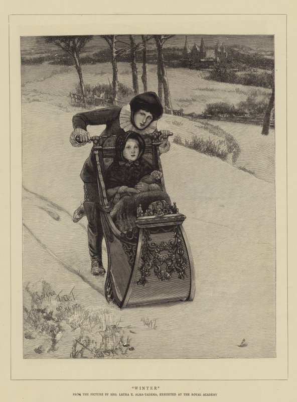 Téli alkotó: Lawrence Alma Tadema