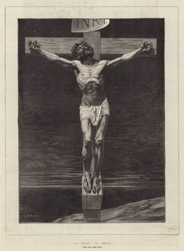 Le Christ, a Párizsi Szalonból alkotó: Leon Joseph Florentin Bonnat