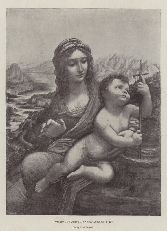 Szűz és Gyermek alkotó: Leonardo da Vinci