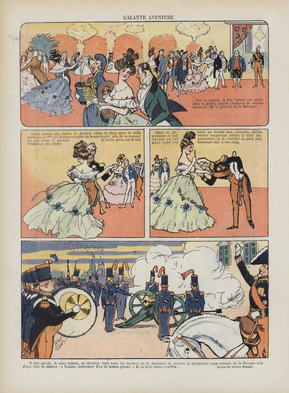 Illusztráció Le Rire alkotó: Leonce Burret