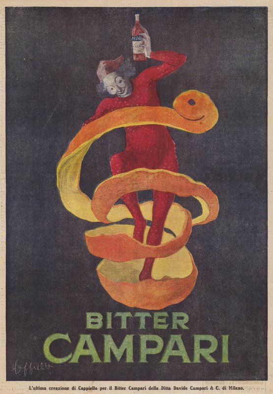 Keserű Campari alkotó: Leonetto Cappiello