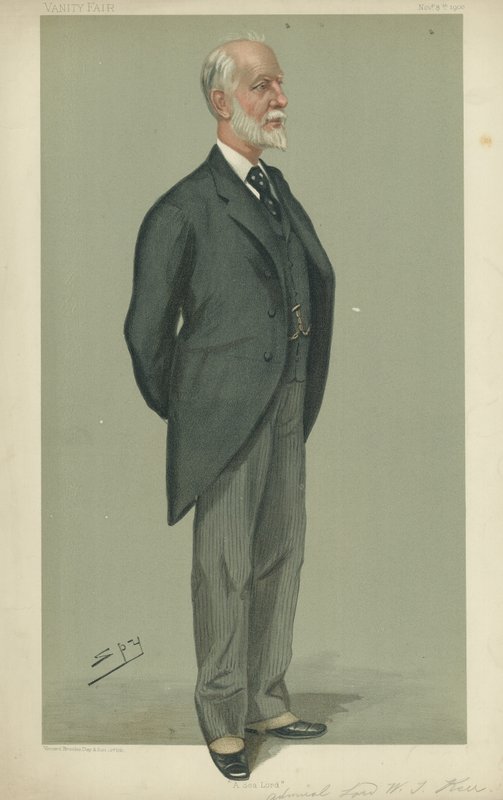 Lord Walter Talbot Kerr admirális alkotó: Leslie Matthew Ward