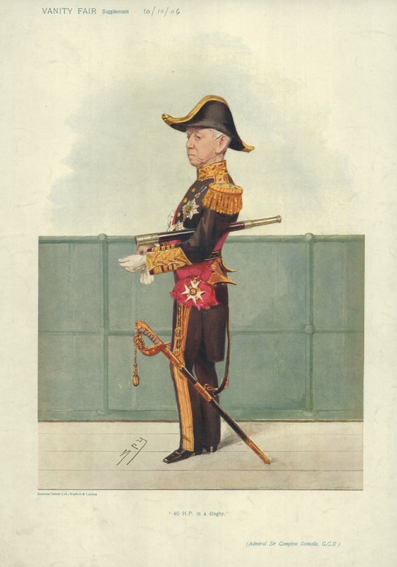 Sir Compton Domvile admirális alkotó: Leslie Matthew Ward