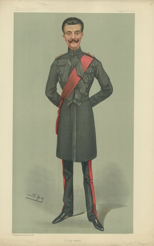George Colborne Nugent kapitány alkotó: Leslie Matthew Ward