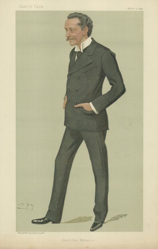 Wolff Metternich Pál gróf alkotó: Leslie Matthew Ward