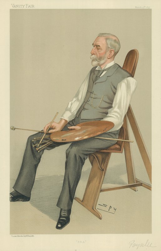 Edward J Poynter alkotó: Leslie Matthew Ward