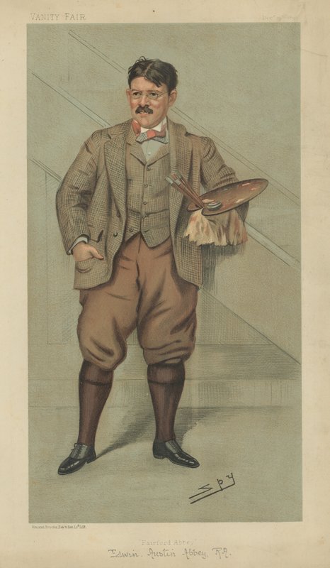 Edwin Austin Abbey alkotó: Leslie Matthew Ward